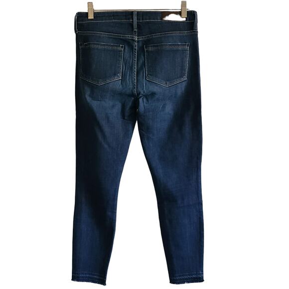 PARKER SMITH Bombshell Skinny Crop‎ Released Hem Jeans 2042CRS Women's 6/28 - Picture 2 of 12